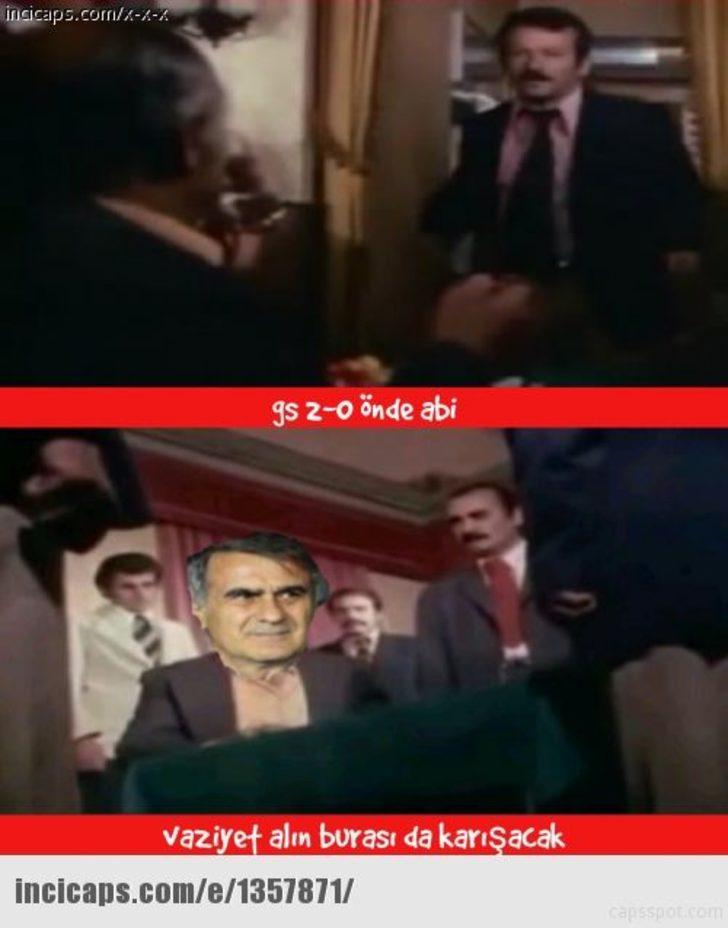 Galatasaray - Beşiktaş maçı capsleri G1