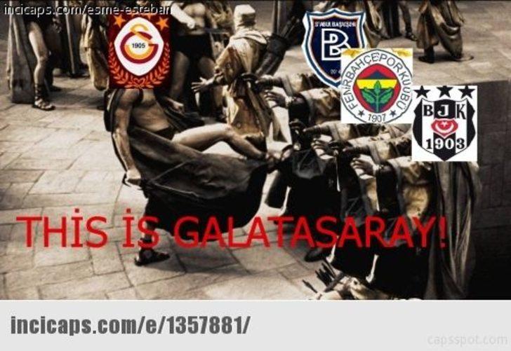 Galatasaray - Beşiktaş maçı capsleri G5