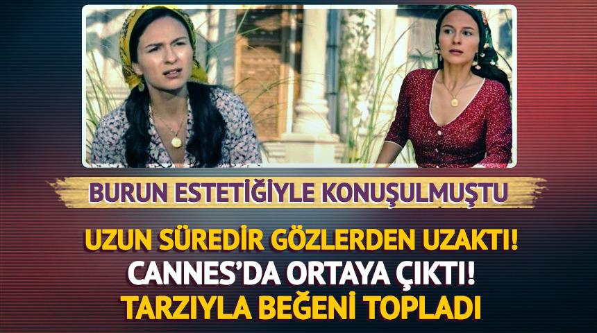 Bir Zamanlar &Ccedil;ukurova'nın Saniye'siydi! Cannes'da boy g&ouml;sterdi
