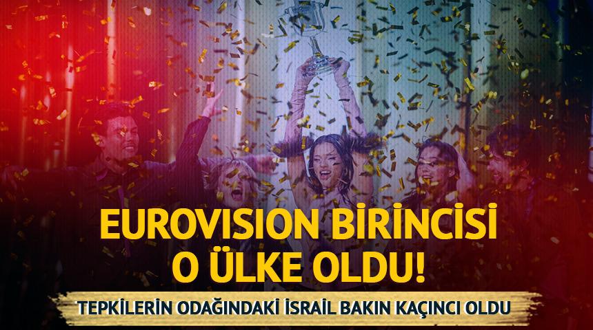 İşte Eurovision 2026 birincisi olan &uuml;lke! Tepkilerin odağındaki İsrail ise...