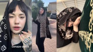 Dedesinin tabutunun başında video çekti! Umut Akyürek'in kızı çıktı