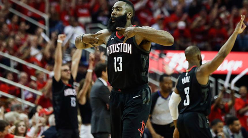 Houston Rockets, Utah Jazz'ı 110-96 yendi ve seride 1-0 öne geçti