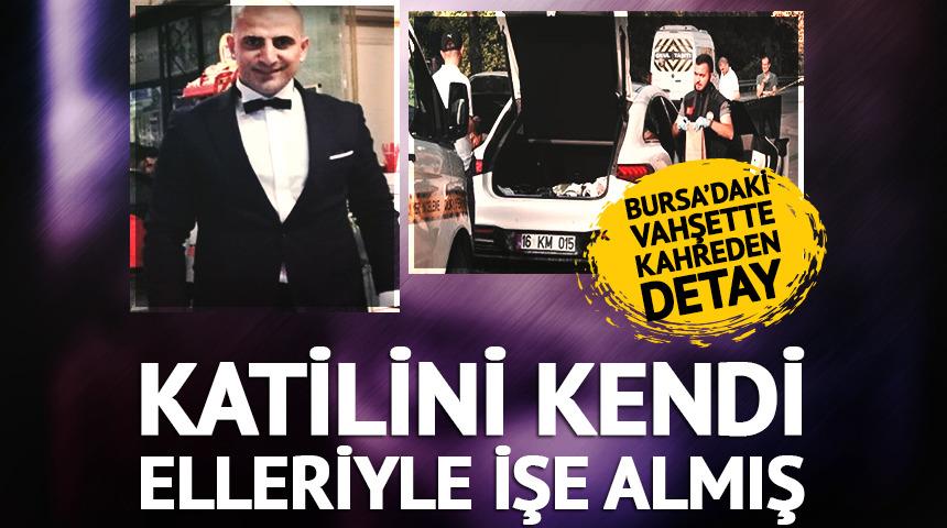 Katilini kendi elleriyle işe almış