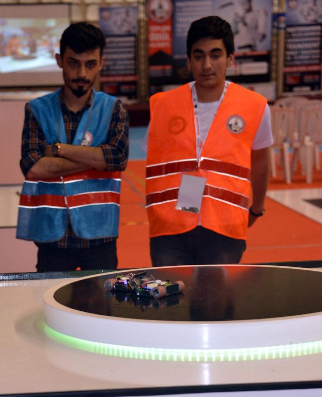 Kahramanmaraş'ta '1'inci Uluslararası Teknokent Robot Yarışması'