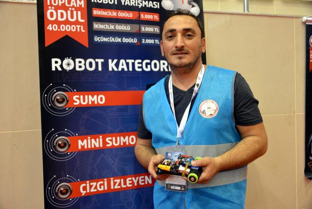 Kahramanmaraş'ta '1'inci Uluslararası Teknokent Robot Yarışması'