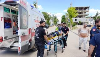 Elektrikli motor devrildi: 1 yaralı