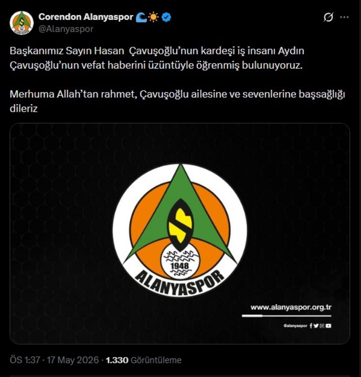 Mevl&uuml;t &Ccedil;avuşoğlu nun kardeşi Aydın &Ccedil;avuşoğlu hayatını kaybetti 2