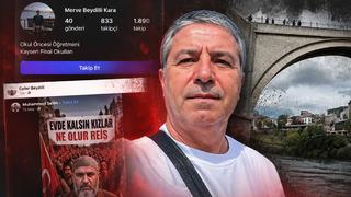 “Kızlar evde kalsın” paylaşımı olay oldu! Kızı öğretmen çıktı