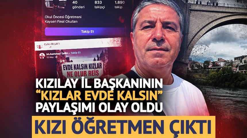 Kızı &ouml;ğretmen &ccedil;ıktı