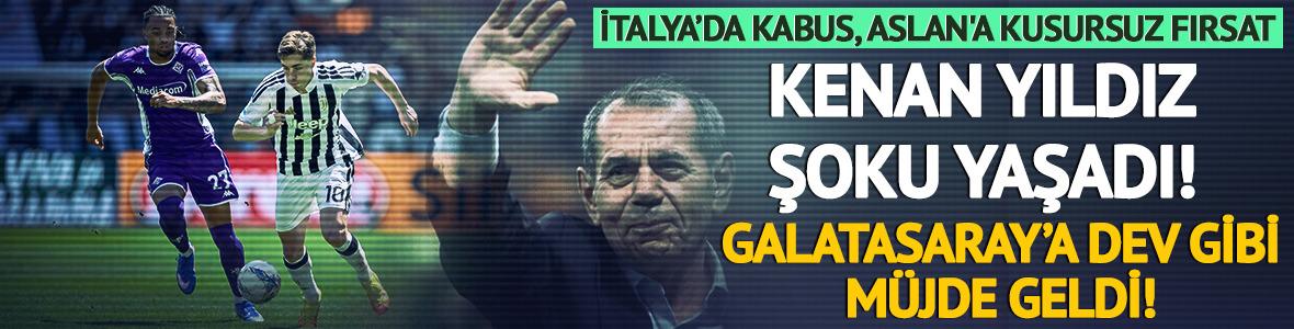 İtalya'dan Galatasaray'a m&uuml;jde geldi! Kenan Yıldız şoku yaşadı...