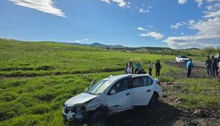 Bing&ouml;l&rsquo;de trafik kazası: 4 yaralı