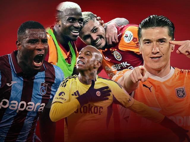 S&uuml;per Lig'in gol kralı belli oldu!