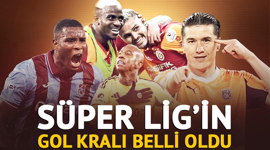 S&uuml;per Lig'in gol kralı belli oldu!