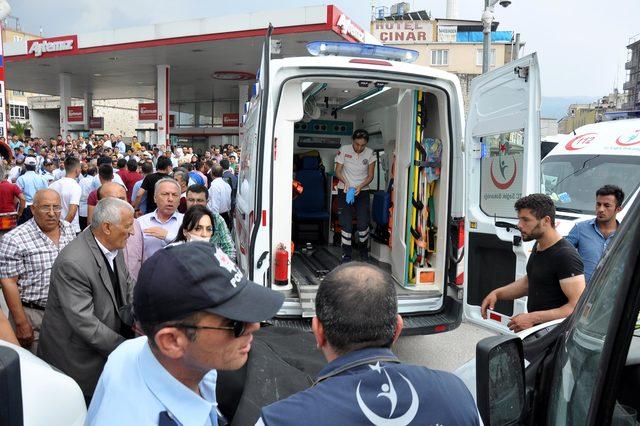 Motosiklet beton mikserinin altında kaldı; sürücü öldü