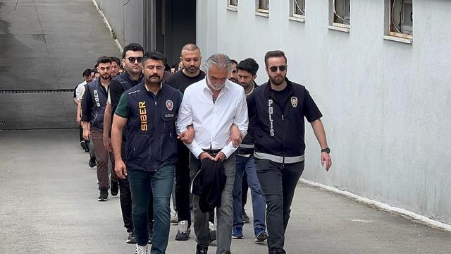 Adana merkezli yasa dışı bahis operasyonunda yakalanan 135 şüpheli tutuklandı