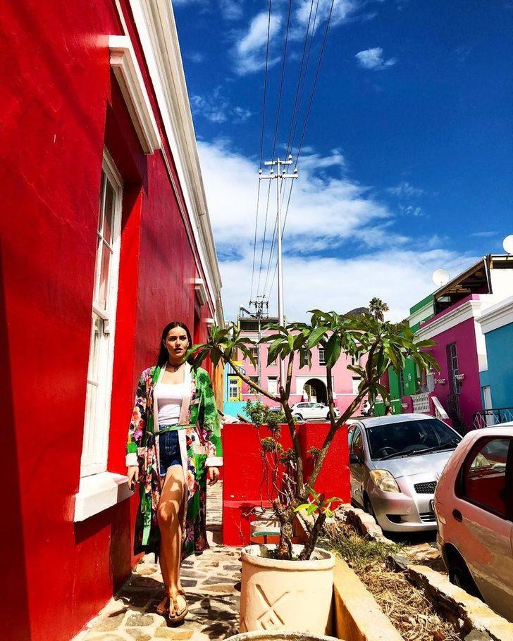 Fahriye Evcen Cape Town'dan paylaştı G2