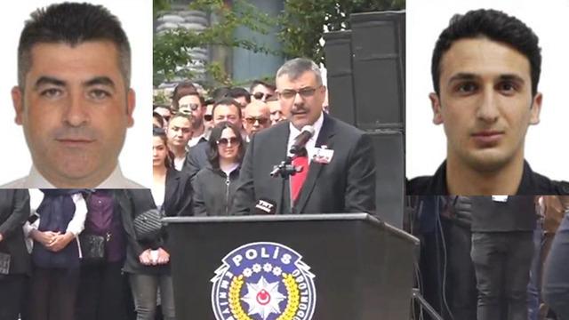 Şehit polislere son veda! Tekirdağ'da cenaze töreni düzenlendi
