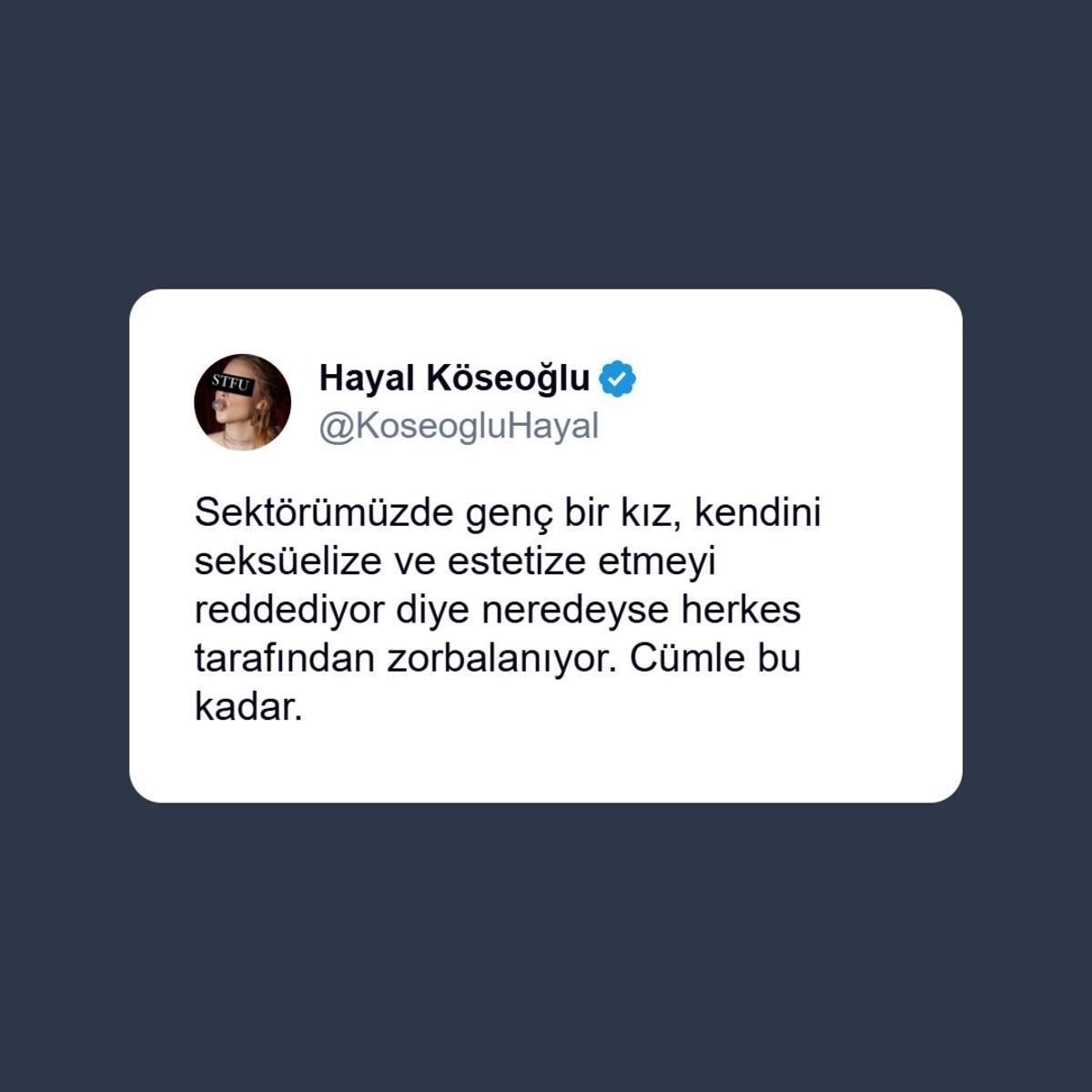Hayal Köseoğlu’ndan Ava Yaman a destek: Herkes tarafından zorbalanıyor 3