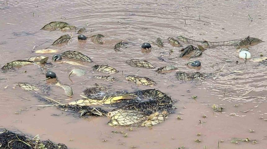 Elazığ&rsquo;da av yasağı denetimi: 3 bin 90 metre ağ ele ge&ccedil;irildi