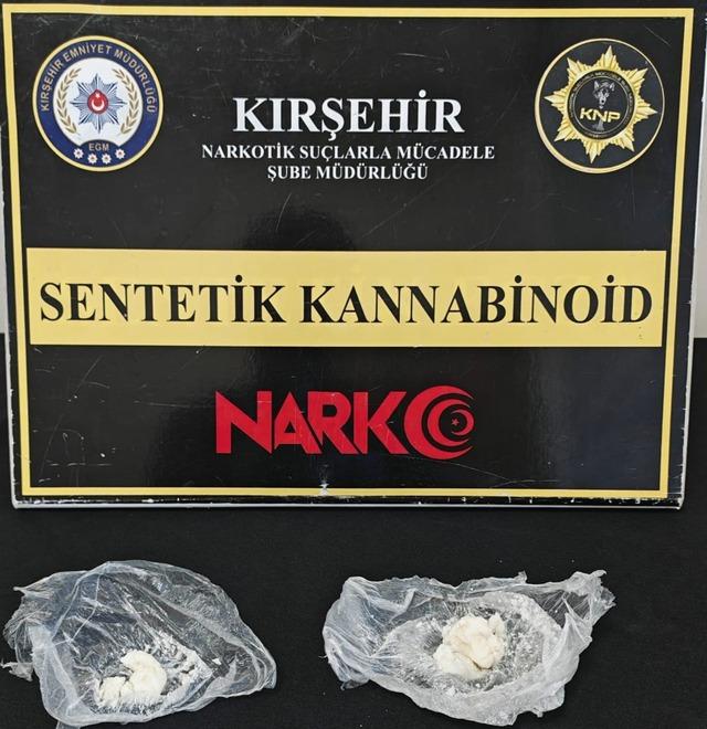 Kırşehir&rsquo;de uyuşturucu operasyonu: 1 tutuklama 1