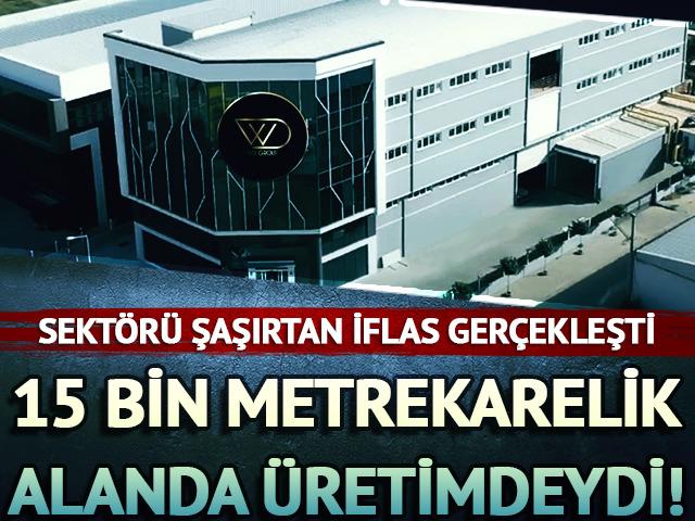15 bin metrekarelik alanda &uuml;retimdeydi! Dev şirket iflas etti 