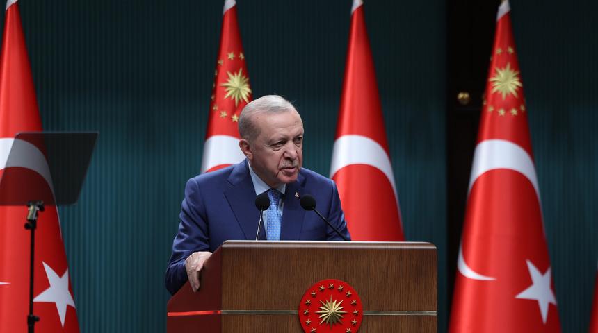 Cumhurbaşkanı Erdoğan'dan Ter&ouml;rs&uuml;z T&uuml;rkiye mesajı: "T&uuml;rkiye'nin &ouml;n&uuml;nde yepyeni bir yol a&ccedil;ılacak"