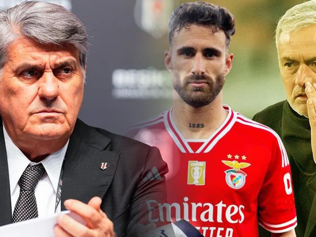 Mourinho ve Rafa Silva'dan Beşiktaş'a b&uuml;y&uuml;k darbe!