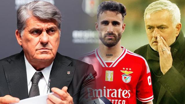 Jose Mourinho ve Rafa Silva'dan Beşiktaş'a büyük darbe!