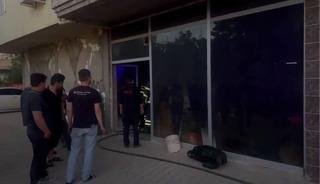 İş yerinde korkutan yangın