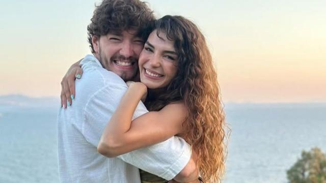 Ebru Şahin 32 yaşına girdi! Cedi Osman'dan aşk pozları