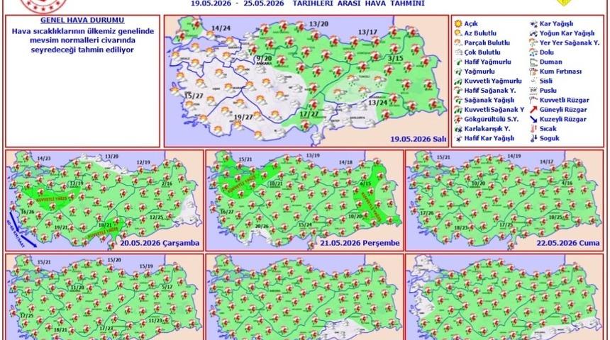 Adana&rsquo;da 6 g&uuml;n boyunca kuvvetli yağmur etkili olacak