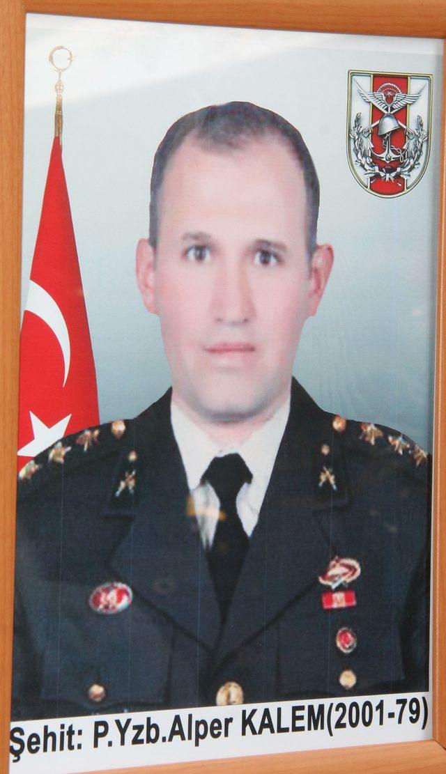 Amasyalı Şehit Yüzbaşı Alper Kalem'in ismi kışlada yaşatılacak