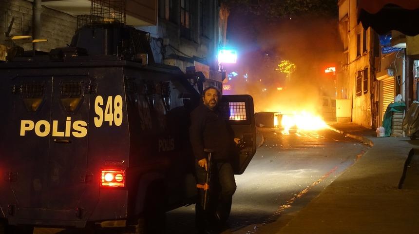 İstanbul'da olaylı gece! 