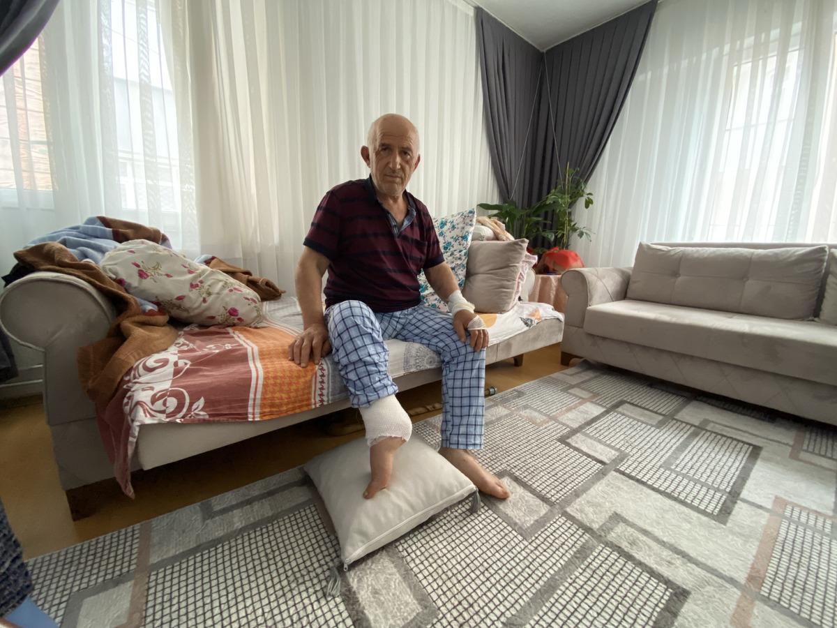 Metrelerce u&ccedil;an kamyonetten yaralı olarak &ccedil;ıktılar! Dehşet anını anlattı: " Recep abi biz gidiyoruz  dediği an yuvarlandık"  3