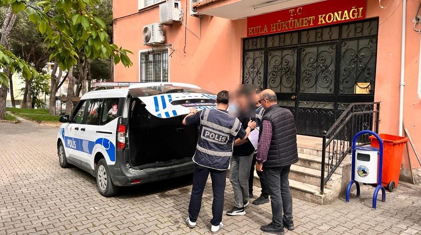 Manisa&rsquo;da kesinleşmiş hapis cezası bulunan şahıs tutuklandı