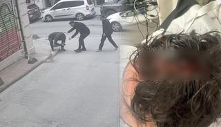 Yer: İstanbul! Yolda y&uuml;r&uuml;rken &ouml;l&uuml;mden d&ouml;nd&uuml;: 7 dikiş atıldı