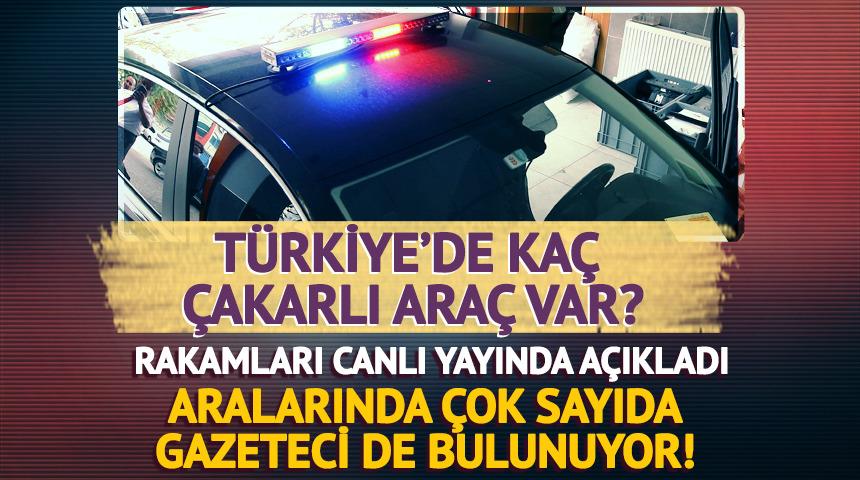 T&uuml;rkiye'de ka&ccedil; &ccedil;akarlı ara&ccedil; var? Rakamları a&ccedil;ıkladı
