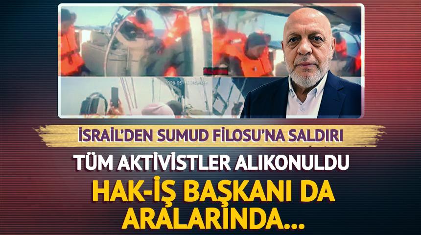 T&uuml;m aktivistler alıkonuldu, HAK-İŞ Başkanı Mahmut Arslan da aralarında...