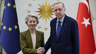 Cumhurbaşkanı Erdoğan ile Avrupa Birliği Komisyonu Başkanı Leyen arasında kritik görüşme
