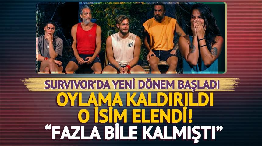 Survivor'da oylama kaldırıldı, o isim elendi! "Fazla bile kaldı" yorumları