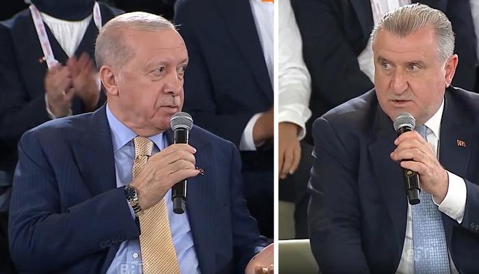 Erdoğan'dan Bakan Bak'a: 'Kazanacağız' diyeceksin