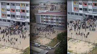 Malatya depremi beşik gibi salladı! Panik anları kamerada: Böyle kaçıştılar