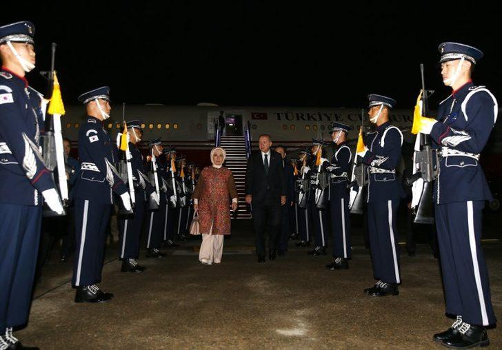 Cumhurbaşkanı Erdoğan Güney Kore'de  G1