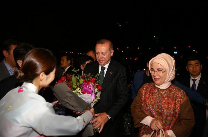 Cumhurbaşkanı Erdoğan Güney Kore'de  G3