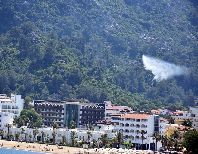 Marmaris'teki yangını 3 çocuk çıkarmış