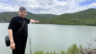 Kuraklıkta ortaya çıkmıştı! Dolan baraj yolu tekrar yuttu