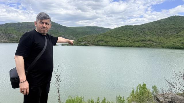 Kuraklıkta ortaya çıkmıştı! Dolan baraj yolu tekrar yuttu