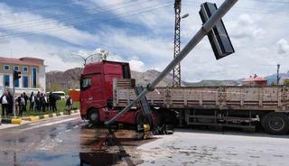 Van&rsquo;da trafik kazası: 1 yaralı