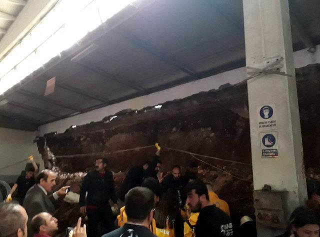 Gaziantep'te fabrika duvarı çöktü: 1 ölü
