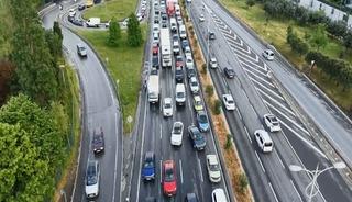İstanbul'da trafik yoğunluğu y&uuml;zde 85'e ulaştı